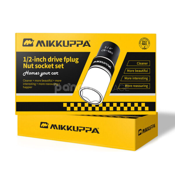 1/2-Inch Drive Fplug Nut Socket Set for Cars