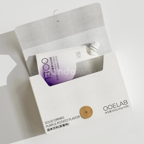 Modern Beverage Packaging for Purple Potato Flavor Solid Drinks