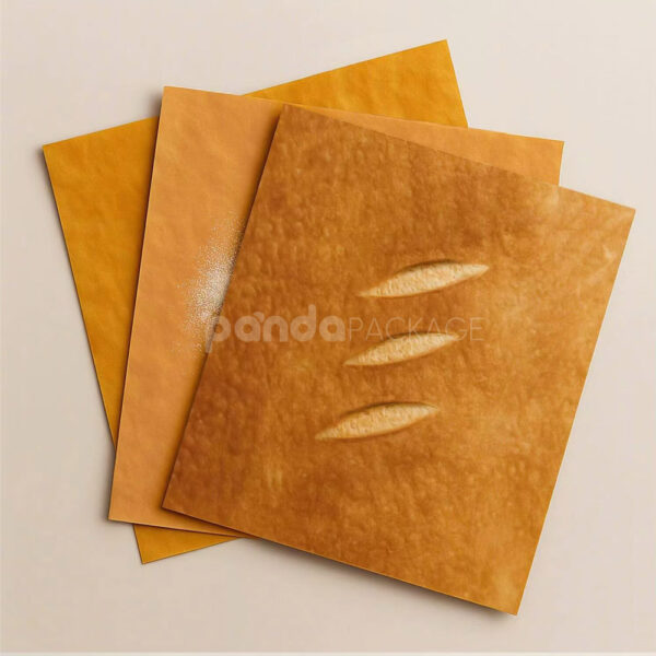 Realistic Bread Pattern Wrapping Paper for Bakery Packaging