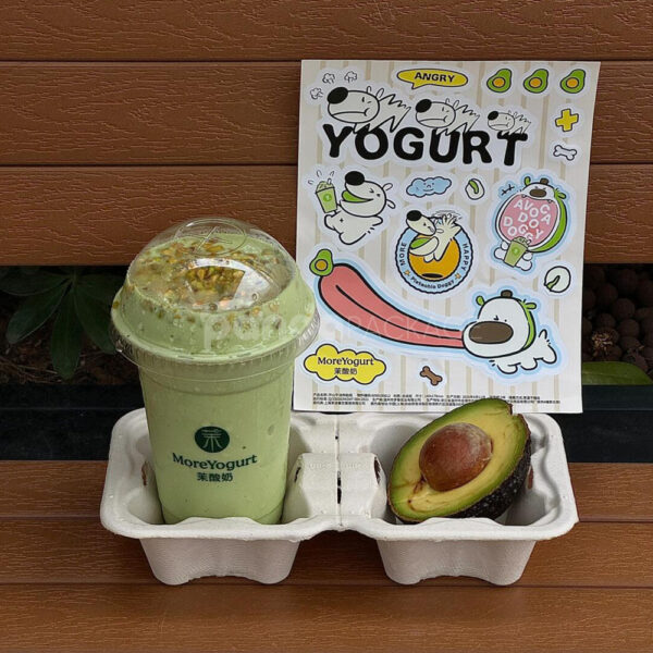Fun Cartoon Stickers and Tapes for Yogurt Packaging