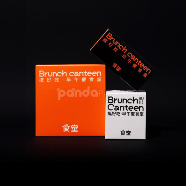 Custom Brunch Canteen Printed Tissue Paper Dispenser Box