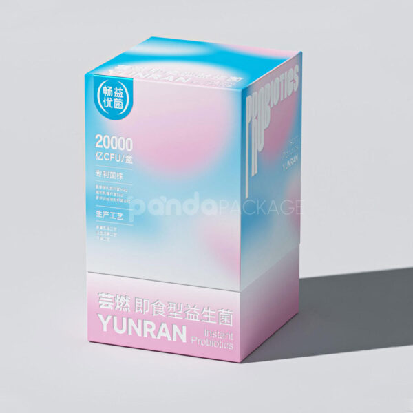 Pharmaceutical Probiotics Packaging with Modern Gradient Stick Design