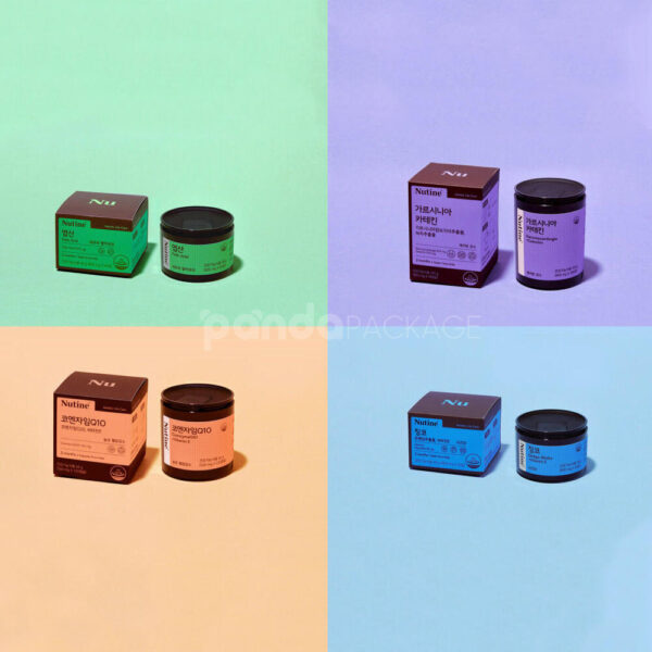 Colorful Pharmaceutical Packaging Design for Daily Nutrition Supplements