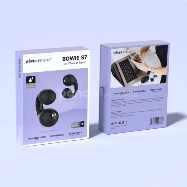 Custom Electronics Packaging Box for Wireless Earbuds Products