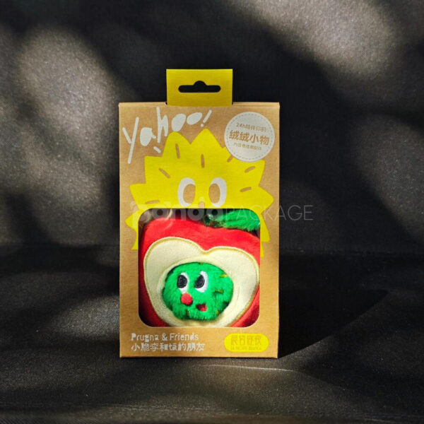 Eco-Friendly Toy Packaging Box with Cute Plush Figure