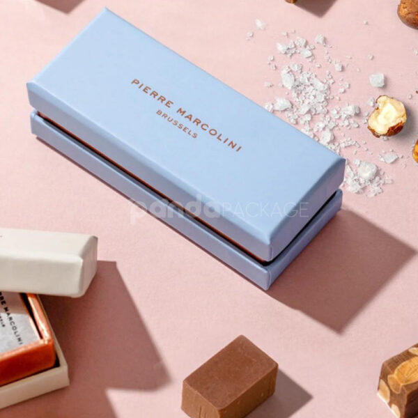 Colorful Rectangular Chocolate Gift Boxes with Elegant Sleeve Packaging