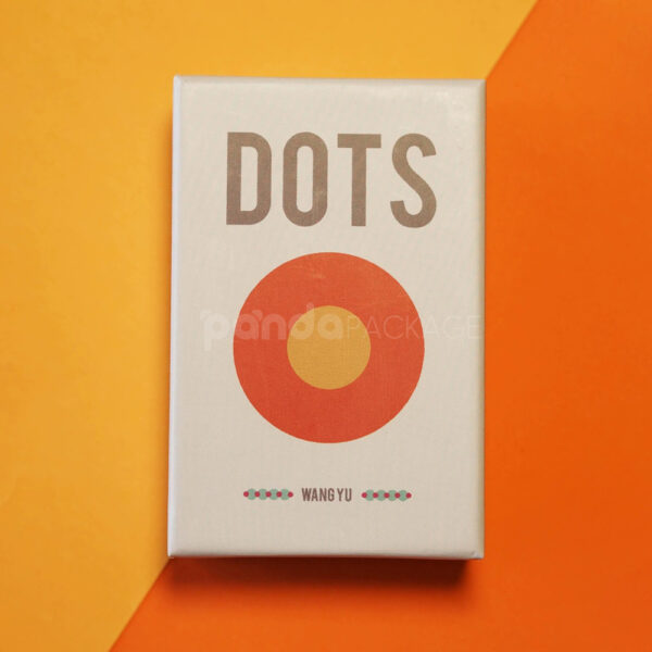 Minimalist Game Packaging Box for Creative Card Strategy Play