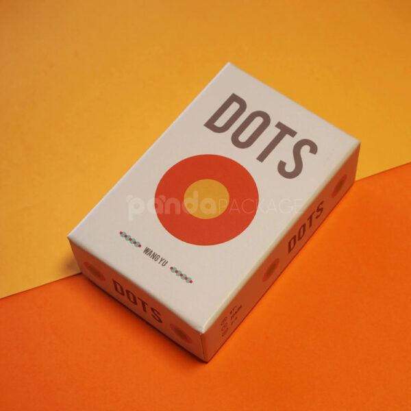 Minimalist Game Packaging Box for Creative Card Strategy Play