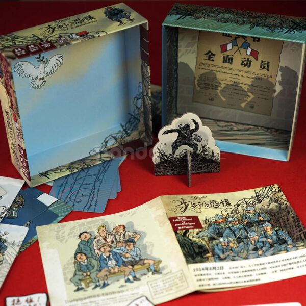 Strategic War Game Packaging Box with Cooperative Play Design