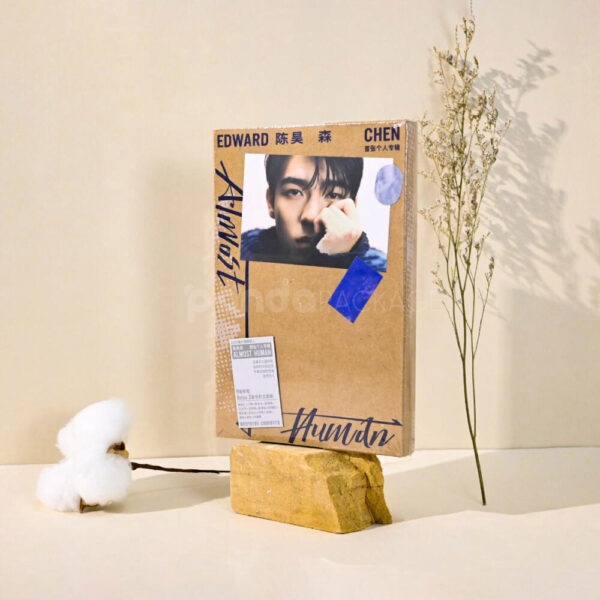 Stylish Media Packaging Featuring Edward Chen Album Human Design