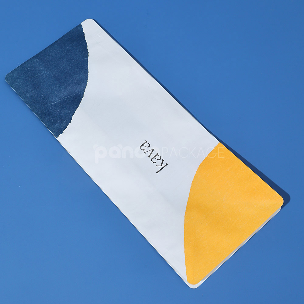 coffee side gusset bag with resealable zipper closure