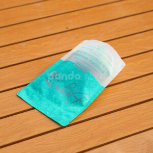 resealable zipper coffee bean packaging bag with clear window