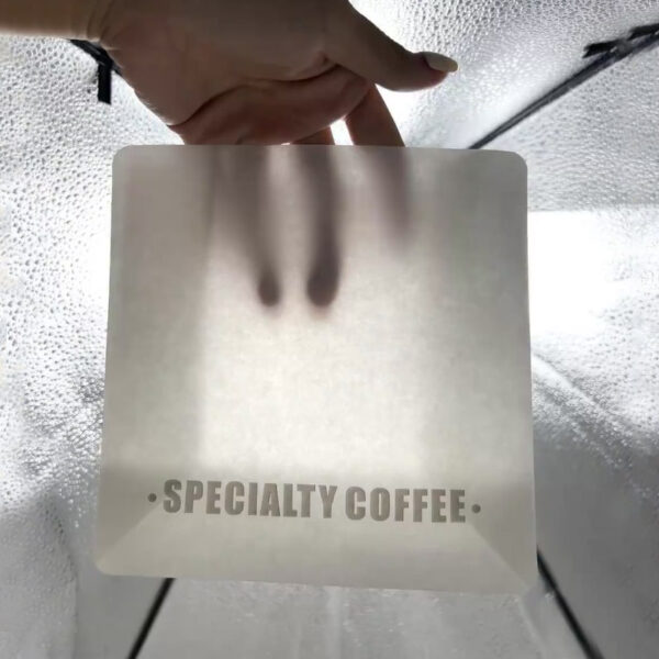 Custom Half-Pound Coffee Pouch with Resealable Zip Closure