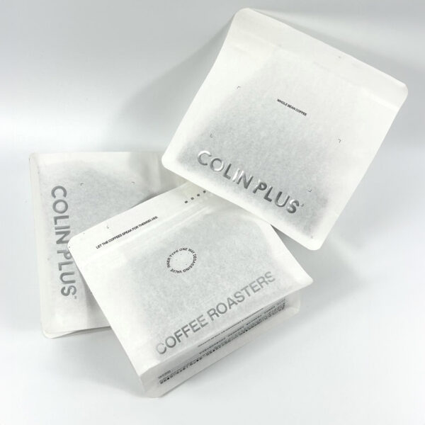 Half Pound Coffee Pouch with Zip and Degassing Valve