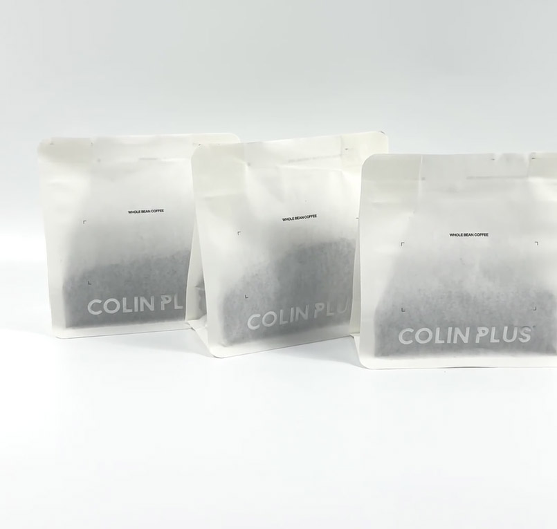 Half Pound Coffee Pouch with Zip and Degassing Valve