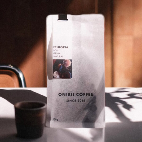Minimalist Cotton Paper Coffee Pouch for Premium Beans