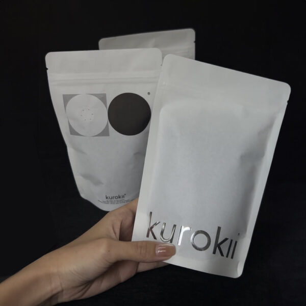 Foil-Stamped Coffee Pouch for Specialty Beans Packaging