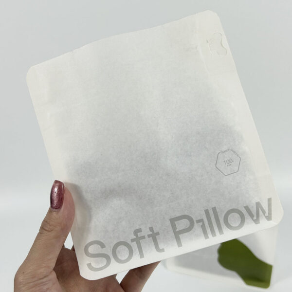 Minimalist Coffee Pouch with Soft Pillow Design