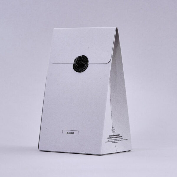 Minimalist White Coffee Box for Premium Arabica Beans