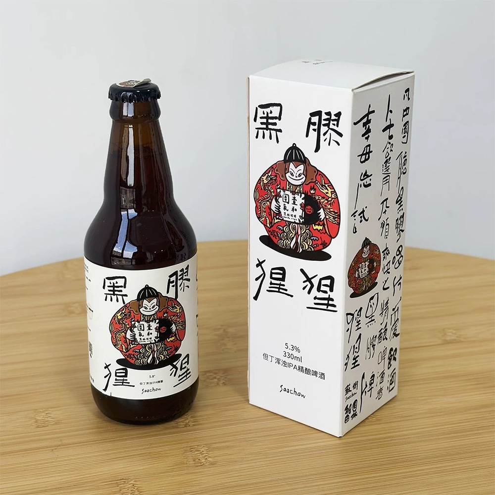 rigid paperboard liquor gift box with premium printed design