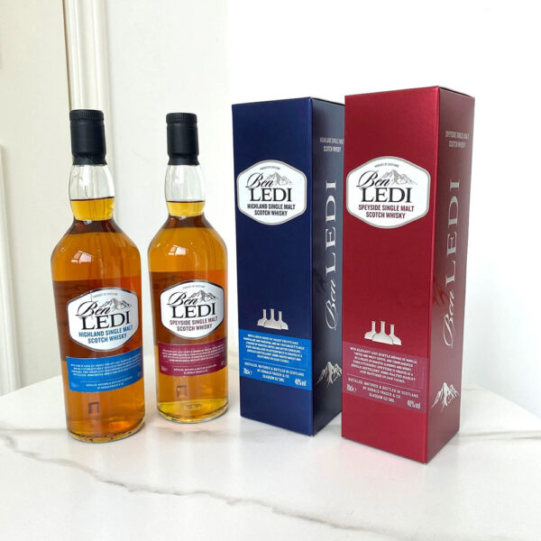 Premium Rigid Paperboard Liquor Gift Box with Lid