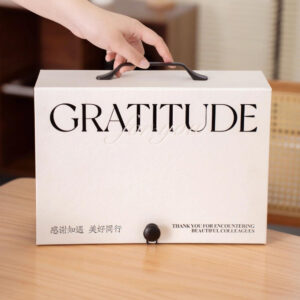 luxury rigid paperboard gift box for electronic devices packaging