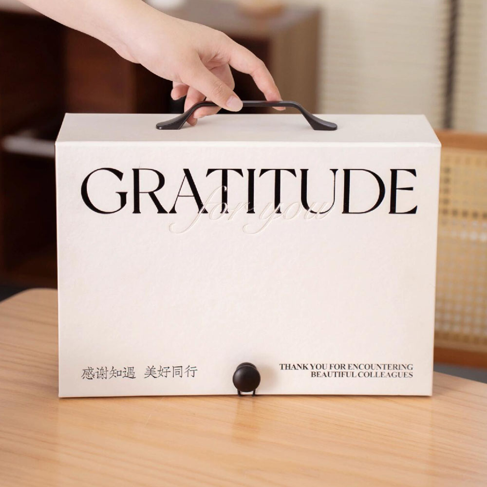 luxury rigid paperboard gift box for electronic devices packaging
