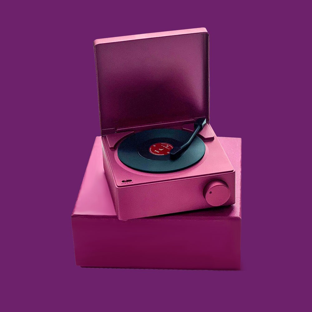 luxury orchid rigid magnetic box for electronic packaging