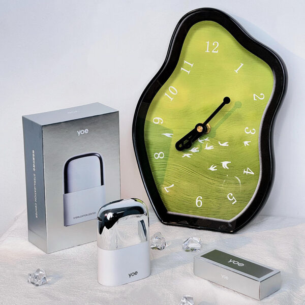Silver Rigid Box for Electronic Grooming Device Packaging