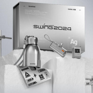 silver rigid magnetic gift box for premium electronic devices