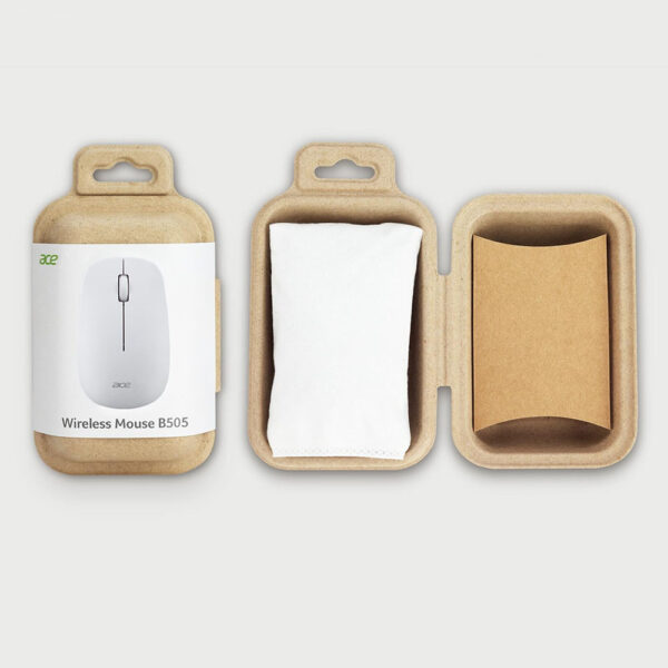 Eco-Friendly Molded Pulp Hanging Box for Wireless Mouse