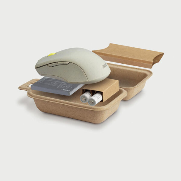 Eco-Friendly Molded Pulp Hanging Box for Wireless Mouse