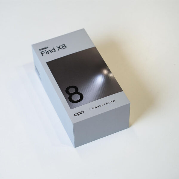 Printed Silver Rigid Box for Premium Mobile Packaging