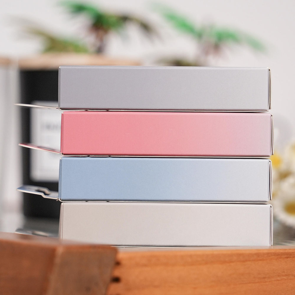colorful tuck top paperboard retail box for USB-C charging cable packaging