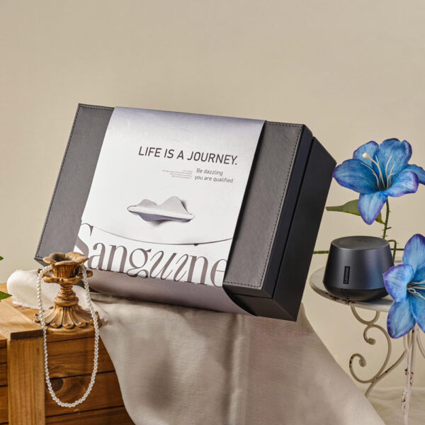 Elegant Leatherette Rigid Box for Premium Electronics