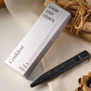 luxury leatherette neck shoulder rigid box for electronic gifts