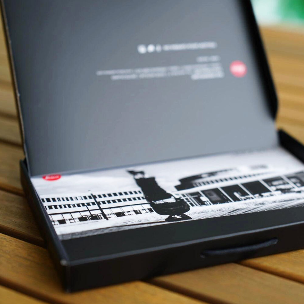 gray magnetic rigid packaging box for electronic cable accessories