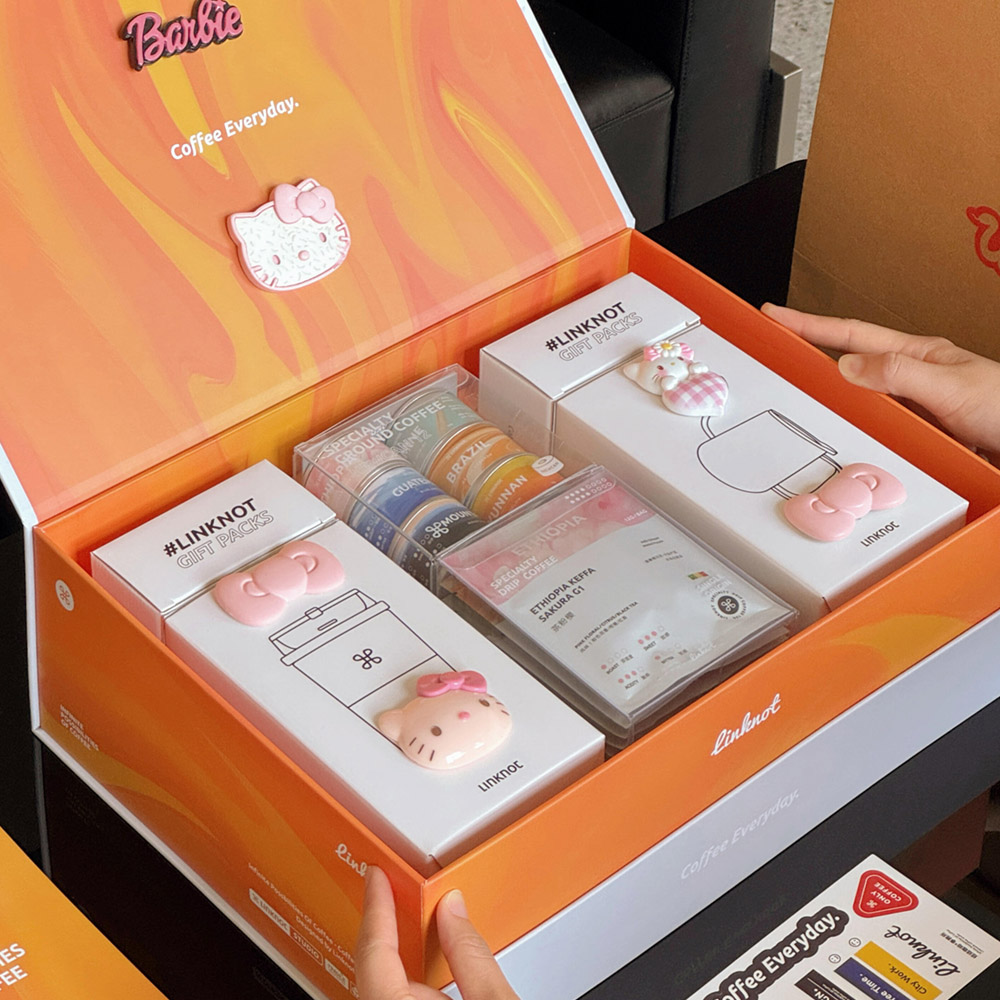 magnetic rigid paperboard gift box with flip-top lid and dividers