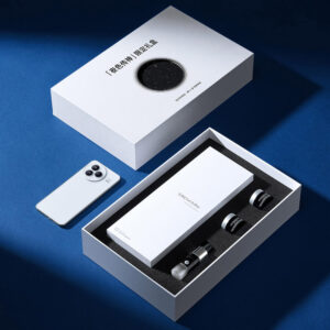 luxury rigid neck shoulder gift box with panda design for lifestyle packaging