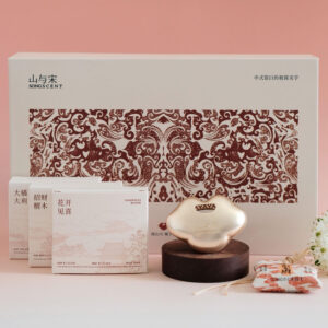 luxury lid and base rigid gift box for fragrance packaging