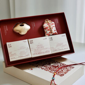 luxury lid and base rigid gift box for fragrance packaging