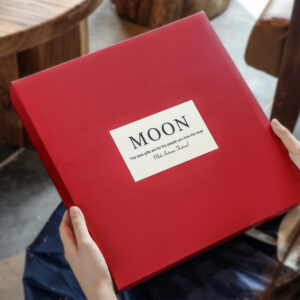 luxury rigid lid gift box for mooncake packaging