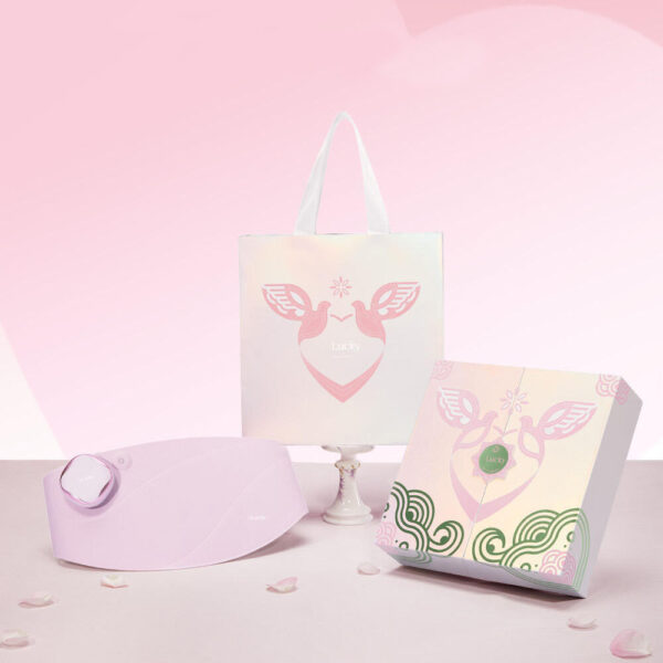 Luxury Pink Double Door Rigid Gift Packaging Box