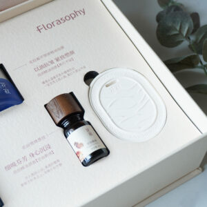 luxury magnetic rigid skincare gift box with flip lid and insert for cosmetics packaging