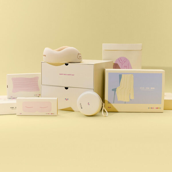 Luxury Rigid Drawer Gift Box with Compartments for Home Set
