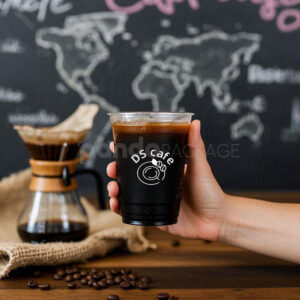 biodegradable PLA clear cold drink cup for iced beverages