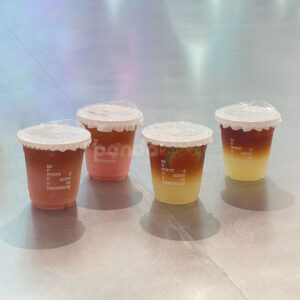 biodegradable PLA clear cold drink cup for iced beverages