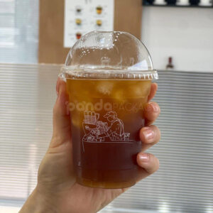 biodegradable PLA clear cold drink cup for iced beverages