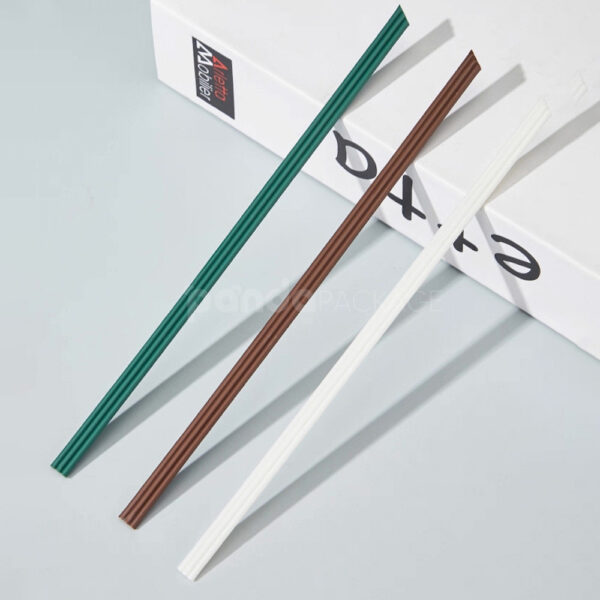 Compostable Biodegradable Coffee Stirrer Straws for Hot and Cold Drinks