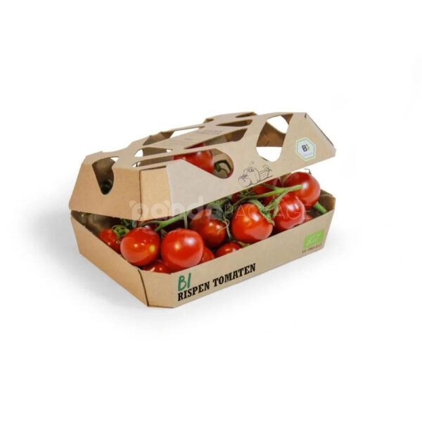 Recyclable Food Paperboard Box with Windowed Design